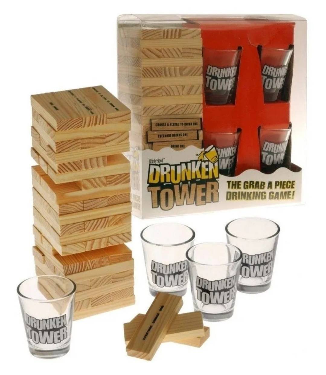 DRUNKEN TOWER JENGA TRAGOS