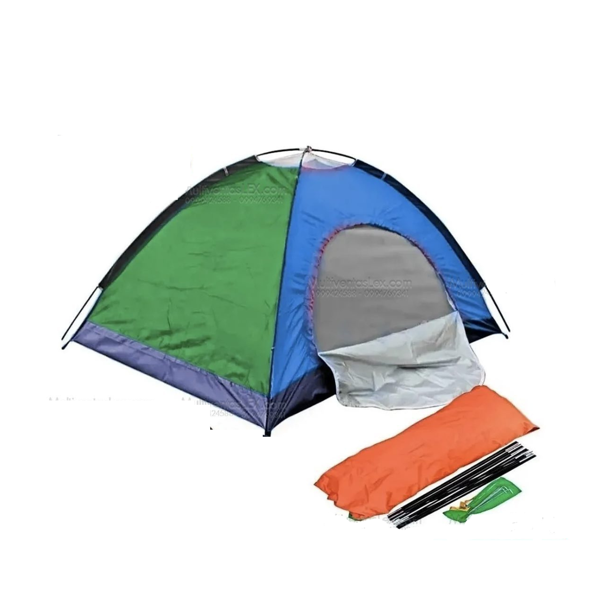 Carpa para 3-4 Personas 200x150 cm